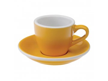 Loveramics Egg Espresso 80 ml Yellow s podšálkem