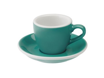 Loveramics Egg Espresso 80 ml Teal s podšálkem