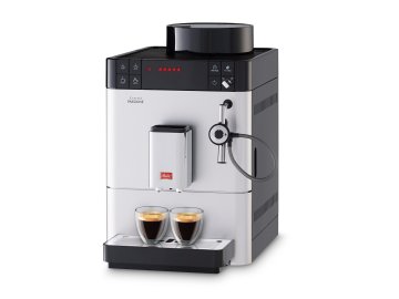 Melitta Passione Stříbrný, pohled mírně z boku