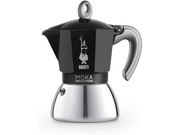 Bialetti Moka Induction 6 porcí Black