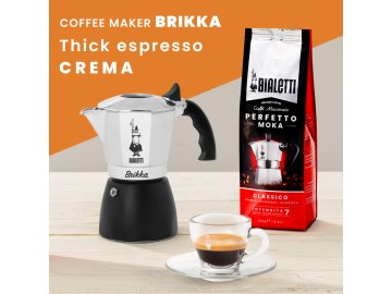 Bialetti New Brikka Restyling 2 porce