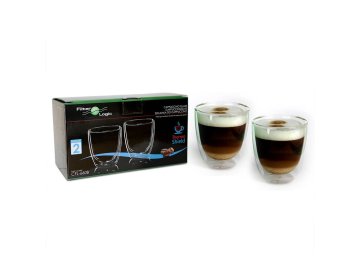 Cappuccino Skleničky Filter Logic CFL-660B 2ks 300ml