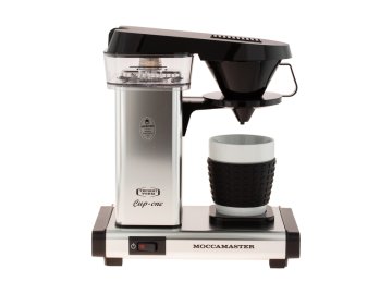 Technivorm Moccamaster Cup-One Polished Silver, přední pohleded
