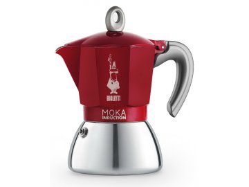 Bialetti Moka Induction 4 porce Red