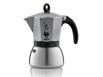 Bialetti Moka Induzione Antracite 3 porce