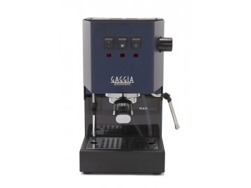 Gaggia New Classic Plus Evo modrá - přední pohled