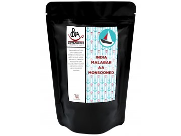 Káva India Malabar AA Monsooned z pražírny BotaCoffee v balení 250g