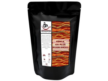Káva Kenya AA Plus Kijani Kiboko z pražírny BotaCoffee v balení 250 g