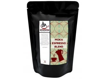 Kávová směs Moka Espresso Blend z pražírny BotaCoffee v balení 250 g