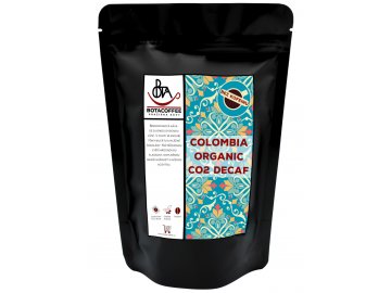 Pražená bezkofeinová káva z pražírny BotaCoffee Colombia Organic Decaf CO2 v 250g balení