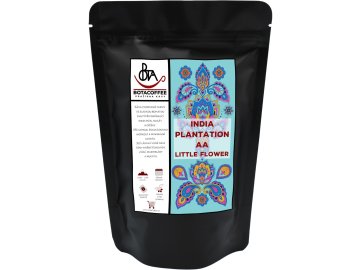 Káva Arabika India Plantation AA Little Flower z pražírny BotaCoffee balená 250g