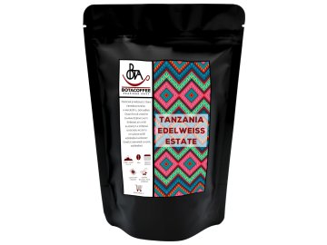 Káva Tanzania Edelweiss Estate z praírny BotaCoffee v balení 250 g