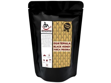 Káva Guatemala Black Honey Finca Medina z pražírny BotaCoffee v balení 250 g
