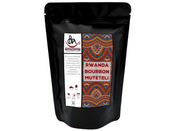 Pražená káva z pražírny BotaCoffee Rwanda Bourbon Muteteli v balení 250 g