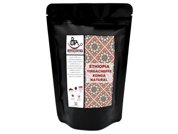 Káva Ethiopia Yirgacheffe Konga z pražírny BotaCoffee v balení 250 g