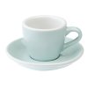 Loveramics Egg Espresso 80 ml River Blue s podšálkem