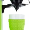 Technivorm Moccamaster Cup-One Fresh Green, detail šálku a dripperu