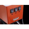 Gaggia New Classic Plus - Oranžová (Lobster Red) pohled na ovládací prvky