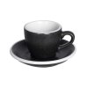 Loveramics Egg Espresso 80 ml Anthracite hrnek a podšálek