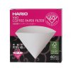 Hario bílé papírové filtry do V60-01 (40 ks)