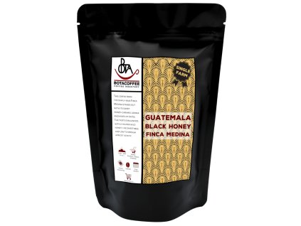 Guatemala Black Honey Finca Medina in a package of 250 g