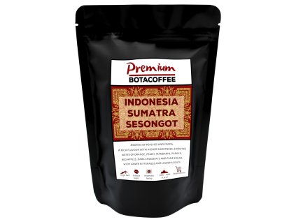 Roasted coffee Indonesia Sumatra Sesongot BotaCoffee 250 g