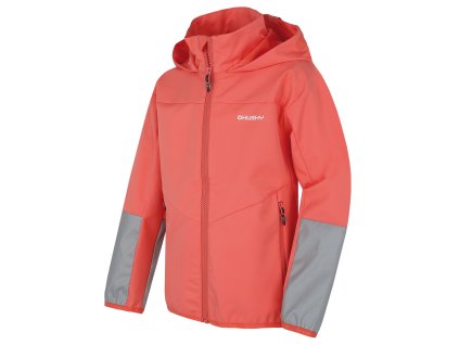 Husky Dětská softshell bunda Sonny K růžová (Velikost 122-128)