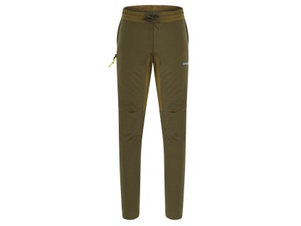 Husky Dětské softshellové kalhoty Klassum K tm. khaki (Velikost 122-128)