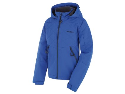 Husky Dětská softshell bunda Salex K dk. blue (Velikost 122-128)