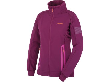 Husky Dámská softshell bunda Scooby L deep wine (Velikost L)