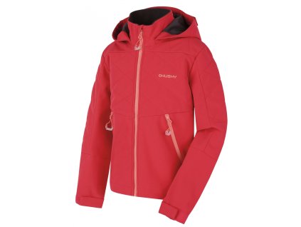 Husky Dětská softshell bunda Salex K pink (Velikost 122-128)