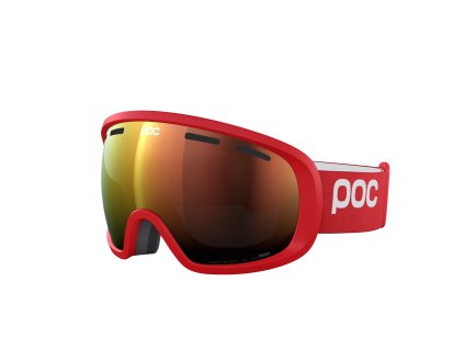 Lyžařské brýle POC Fovea WF Prismane Red/Partly Sunny Orange PC408419620