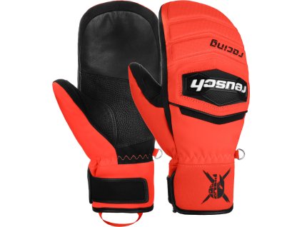 Rukavice Reusch Worldcup Warrior R-TEX XT Mitten - black / fluo red