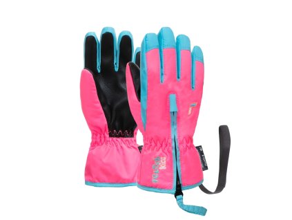 Rukavice Reusch Ben - knockout pink / bachelor button
