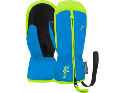 Rukavice Reusch Ben Mitten - brilliant blue / safety yellow