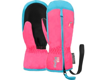 Rukavice Reusch Ben Mitten - knockout pink / bachelor button