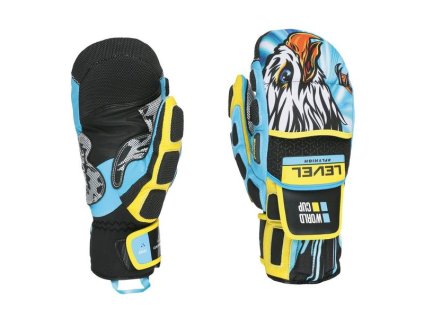 Pánské rukavice Level Worldcup CF Mitt - Žluté