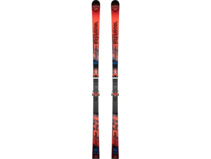 Lyže Rossignol HERO ATHLETE GS 185 R22 + SPX 15 ROCKERACE HOT RED / RANGB01+FCLBS02