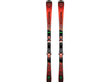 Lyže Rossignol HERO ELITE ST TI KONECT + NX 12 K GW B80 BLK HOT RED / RANPH01+FCLCN03