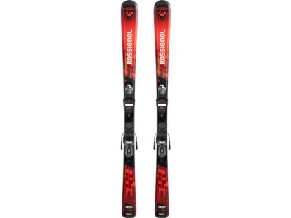 Lyže Rossignol HERO JR 130-150 XPRESS JR + XPRESS 7 GW B83 BLACK / RANJY03+FCJD050
