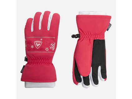 Lyžařské rukavice Rossignol JR JANE IMPR G