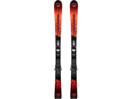 Lyže Rossignol HERO JR MULTI-EVENT KID-X + KID 4 GW B76 BLACK / RANBB03+FCKKK01