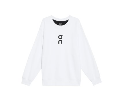 Pánská Mikina On Running Club Crew White (Velikost L)