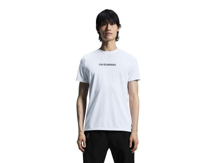 Pánské Triko Kr.Rukáv On Running On Run-T White (Velikost L)