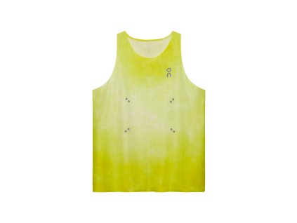 Pánské Tílko On Running Pace Tank Lime (Velikost L)