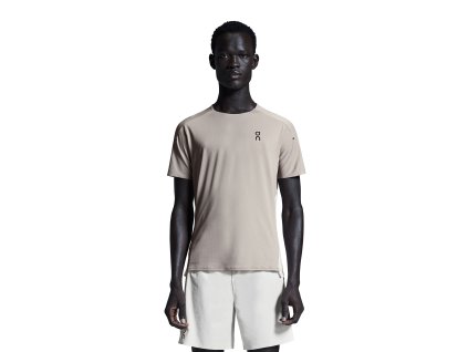 Pánské Triko Kr.Rukáv On Running Performance-T Cinder/Silver (Velikost L)