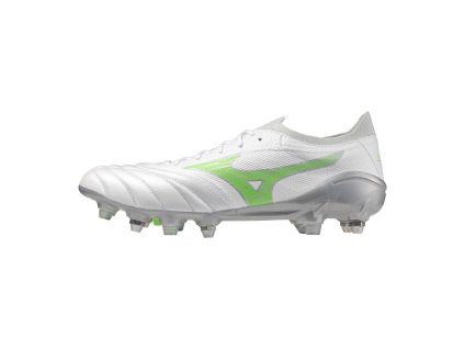 Mizuno MORELIA NEO IV β ELITE MIX(U) White/Neon Green/Cool Gray 3C P1GC254237 (Velikost 38)
