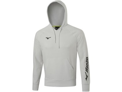 Mizuno Terry Hoodie / Grey Melange/4XL