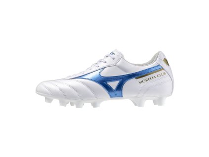 MORELIA II CLUB FG  / White/Laser Blue/Gold / 47.0/12.0