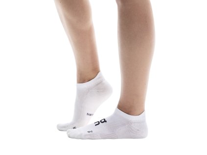 Ponožky ON Running Core Run Sock Low 2P White (Velikost XS)
